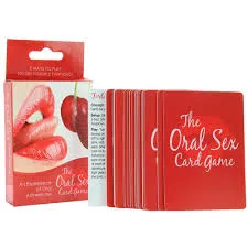 The Oral Sex Card Game Kheper Games Couples