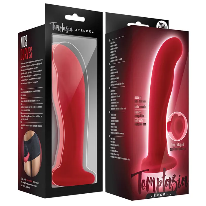 Vibrators BLUSH Temptasia JezebelCrimson 6