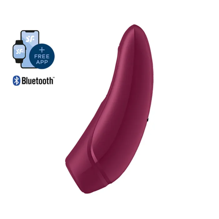 Vibrators Satisfyer Satisfyer Curvy 1 Plus AppEnabled Rose Red