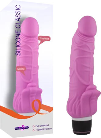 Viking Silicone Classic Pink Seven Creations Vibrators