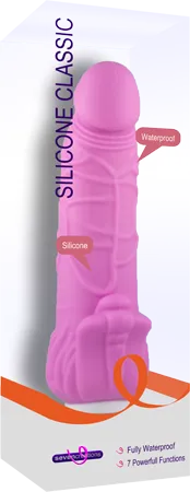 Viking Silicone Classic Pink Seven Creations Vibrators