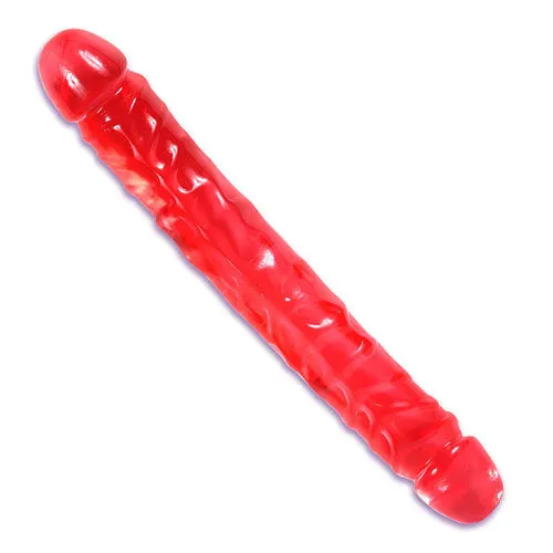 Vivid Essentials 12 Inch Double Dong Red Doc Johnson Dildos