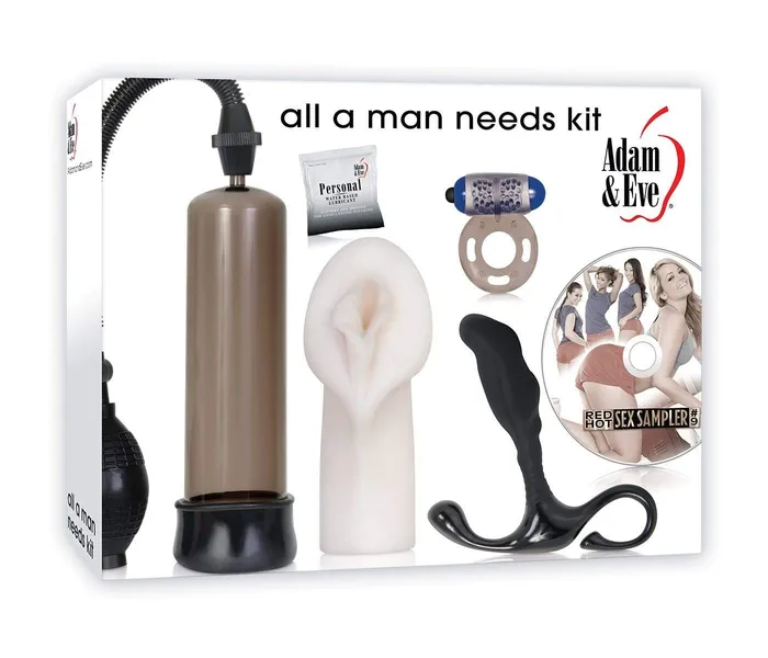 Adam and Eve Couples All a Man Needs Kit