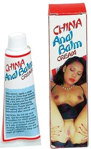 Anal Nasstoys China Anal Balm Cream