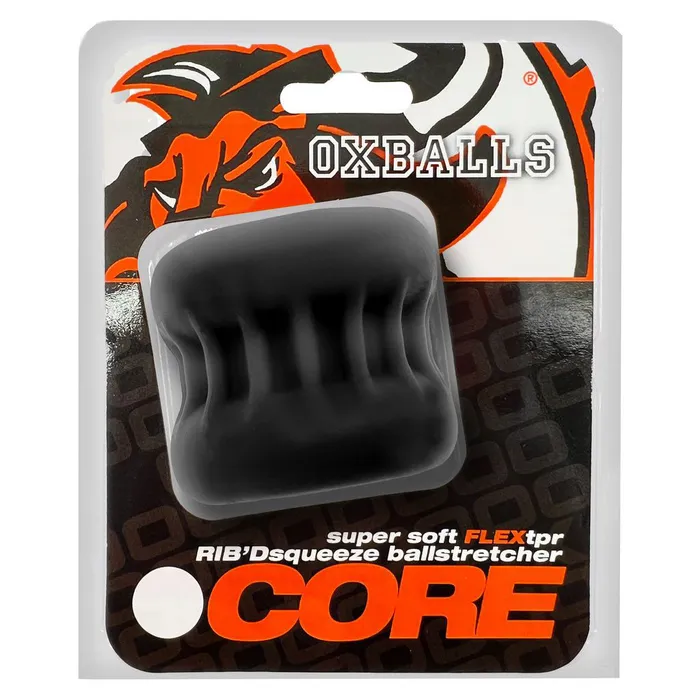 Anal Oxballs Core Gripsqueeze Ballstretcher Black Ice