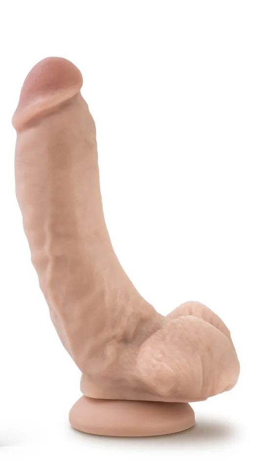 Blush Dildos Dr Skin Mr Mayor 9 Inch Dildo With Balls Beige