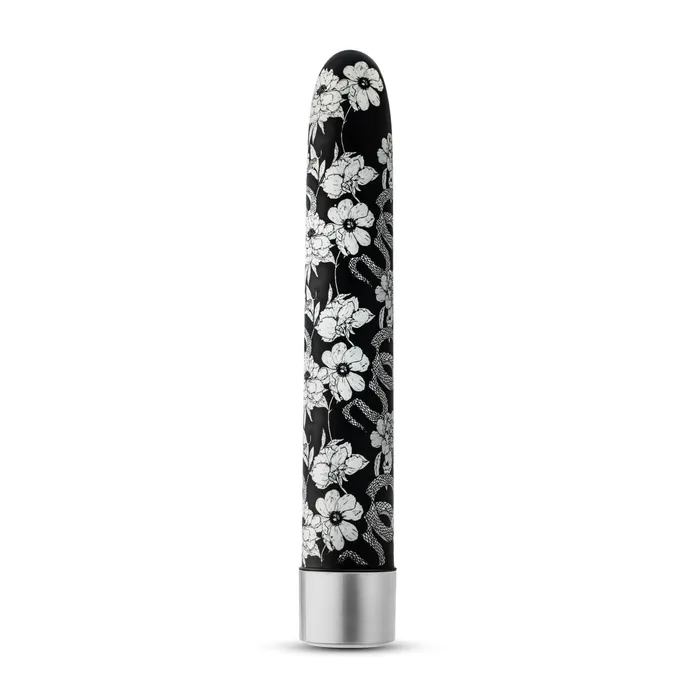 Blush The Collection Eden 7 Inch Rechargeable Vibe Black Anal