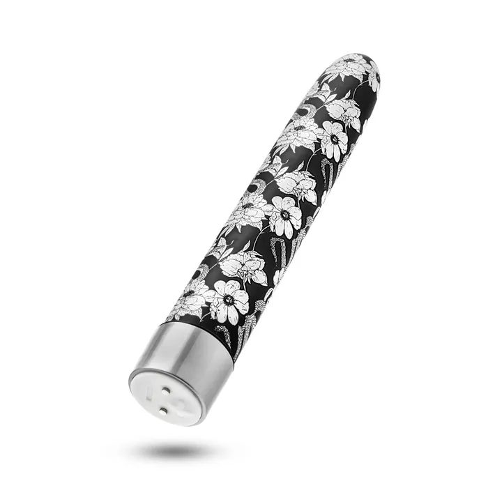 Blush The Collection Eden 7 Inch Rechargeable Vibe Black Anal