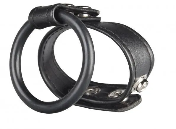 C B Gear Dual Stamina Ring Black Electric Eel Inc Anal