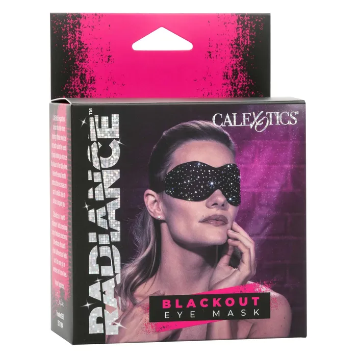 CalExotics Radiance Blackout Eye Mask Black Anal