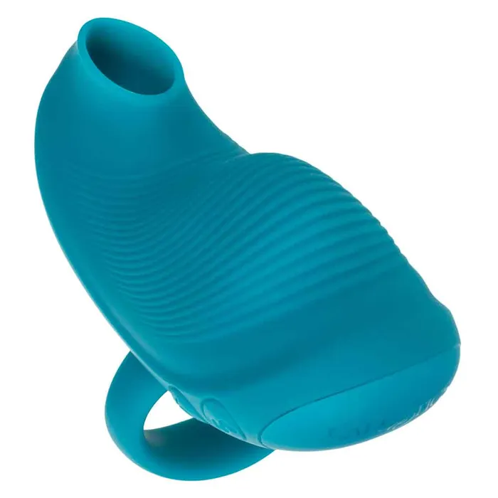 CalExotics Vibrators Envy Handheld Suction Massager Blue