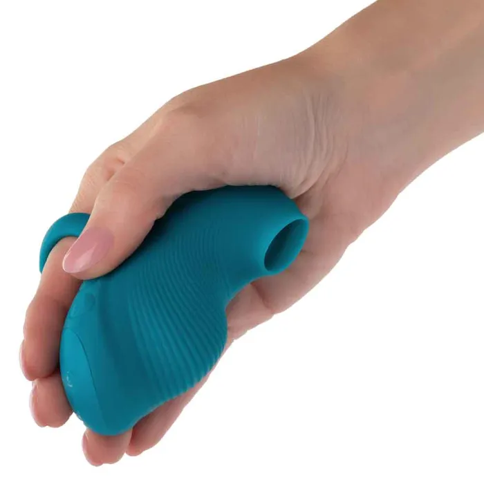 CalExotics Vibrators Envy Handheld Suction Massager Blue