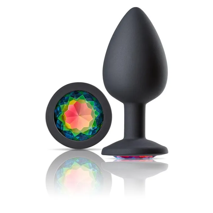 Cloud 9 Novelties Male Sex Toys Cloud 9 Novelties Gems Jeweled Silicone Anal Plug Large