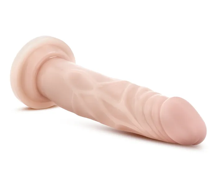 Dildos Blush Novelties Dr Skin Silicone Dr Carter 7 Inch Dong With Suction Cup Vanilla