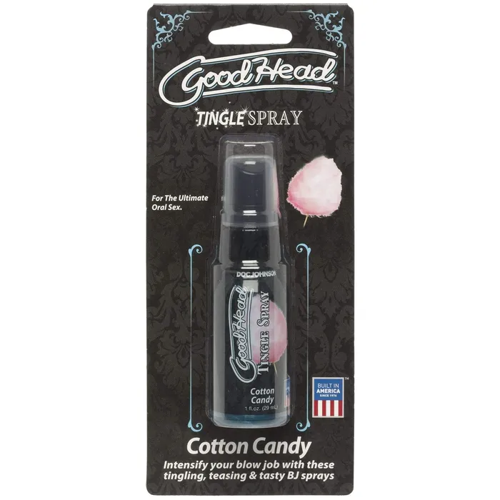 Dildos Doc Johnson Goodhead Tingle Spray 1 Fl Oz Cotton Candy