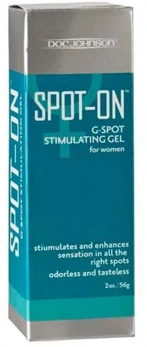 Doc Johnson Female Sex Toys Spot on G Spot Stimulating Gel for Women 2 Oz