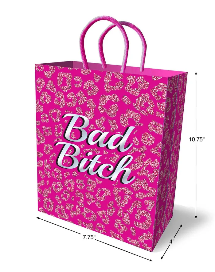 High on Love Vibrators Bad Bitch Gift Bag Pink