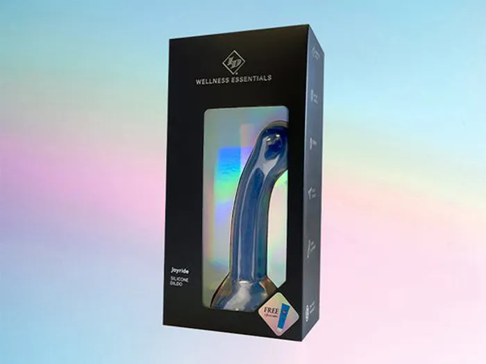 ID Lubricants Joyride Silicone Dildo Blue Dildos