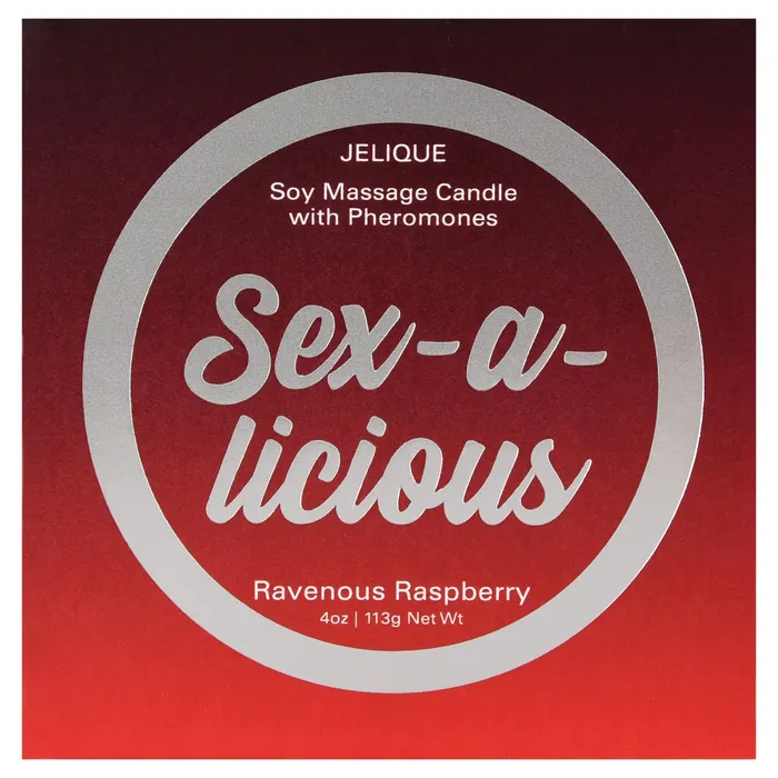 Jelique Products Couples Mood Candle SexaLicious Ravenous Raspberry 4 Oz Jar