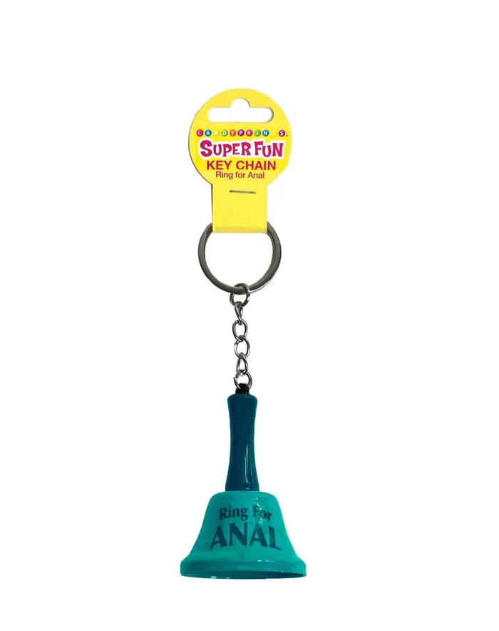 Little Genie Super Fun Key Chain Ring for Anal Blue Anal