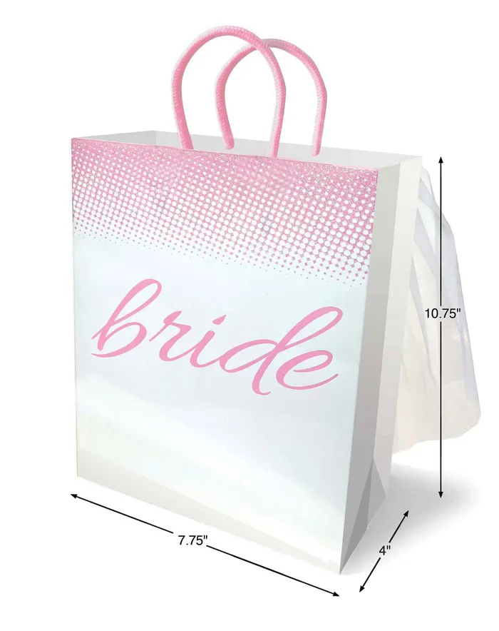 Little Genie Vibrators Bride Veil Gift Bag