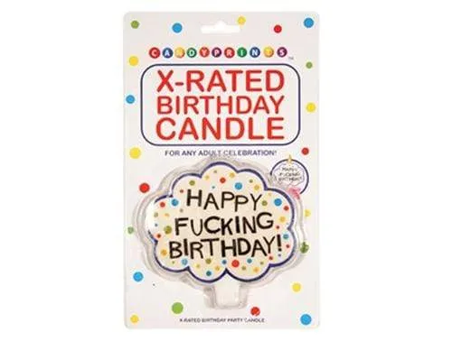 Little Genie Vibrators XRated Birthday Candle