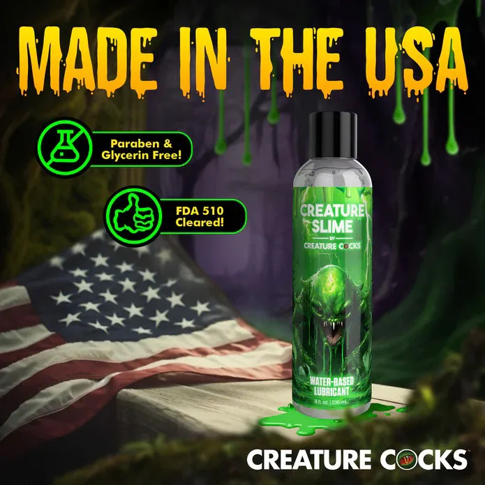 Lubricants XR Brands Creature Cocks Creature Slime Water Based Lubricant 8oz