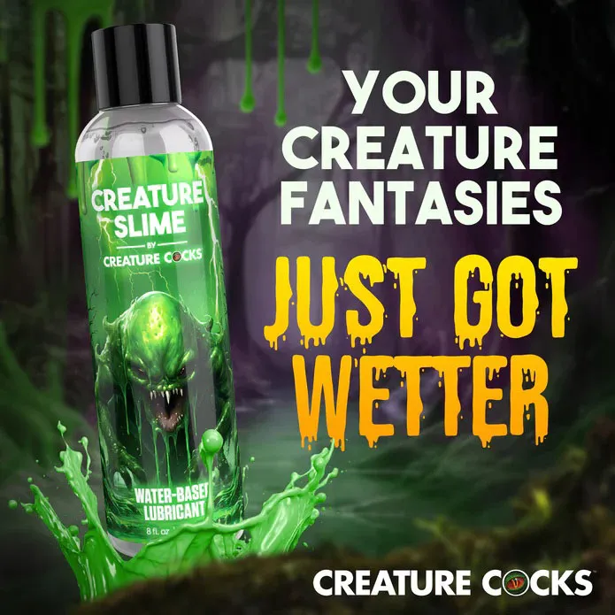 Lubricants XR Brands Creature Cocks Creature Slime Water Based Lubricant 8oz