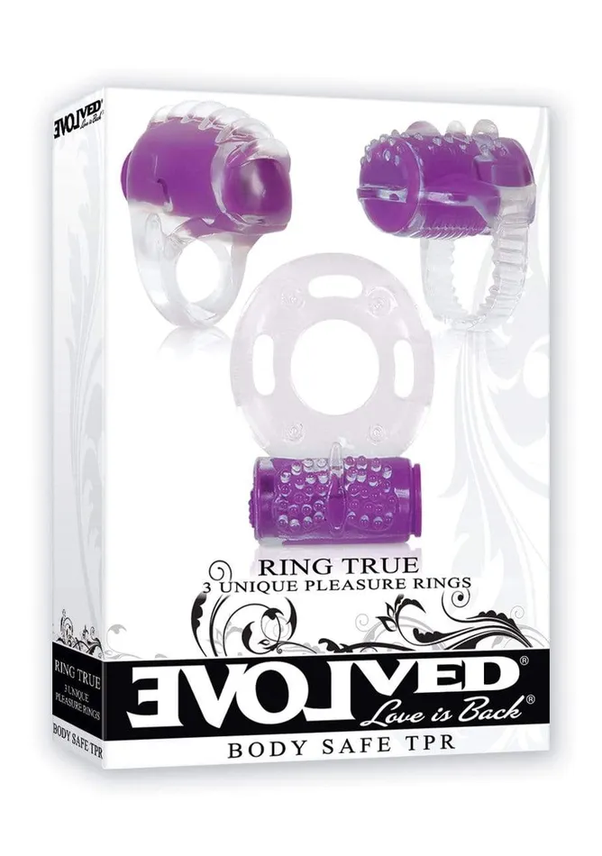 Male Sex Toys Ring True Unique Pleasure Rings Evolved Novelties