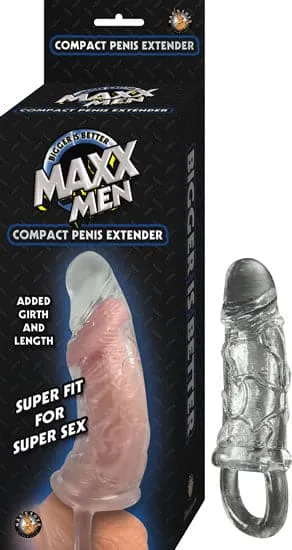 Maxx Men Compact Penis Sleeve Clear Nasstoys Male Sex Toys