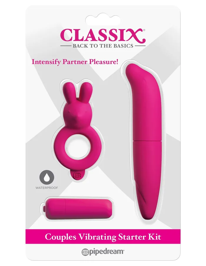 Pipedream Classix Couples Vibrating Starter Kit Couples