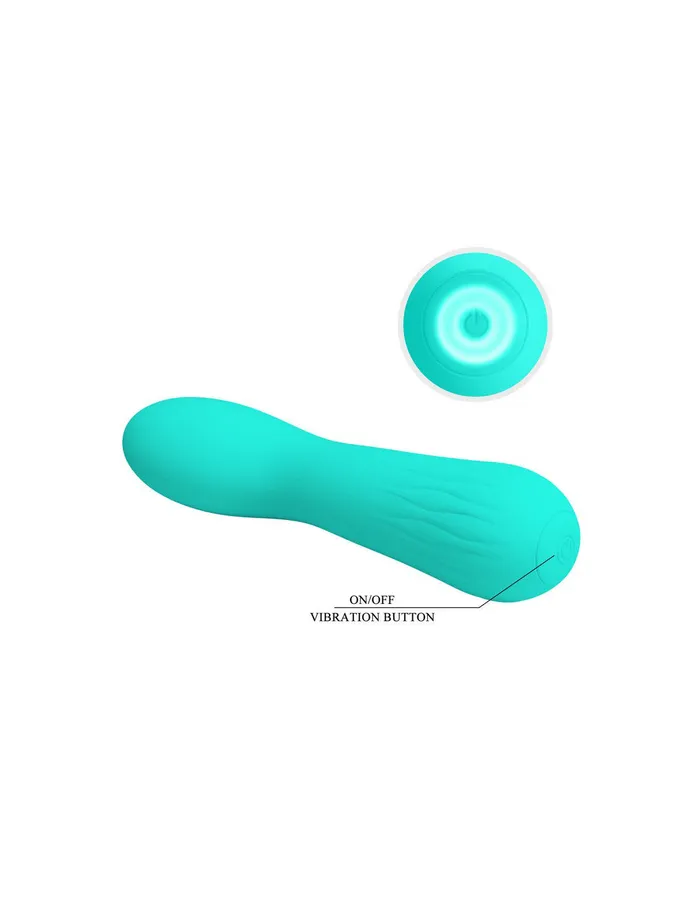 Pretty Love Female Sex Toys Faun Rechargeable Vibrator Turquoise