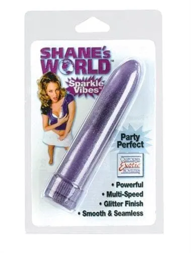 Shanes World Sparkle Vibes Purple CalExotics Vibrators