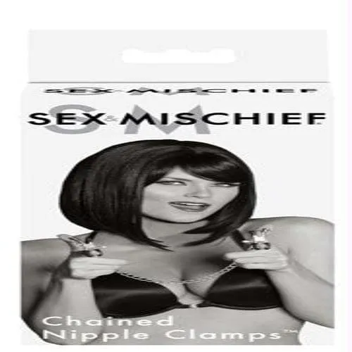 Sportsheets Sex and Mischief Chained Nipple Clamps Couples