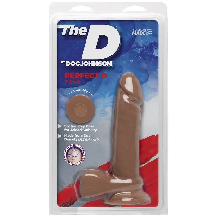 The D Perfect D 7 Caramel Doc Johnson Dildos