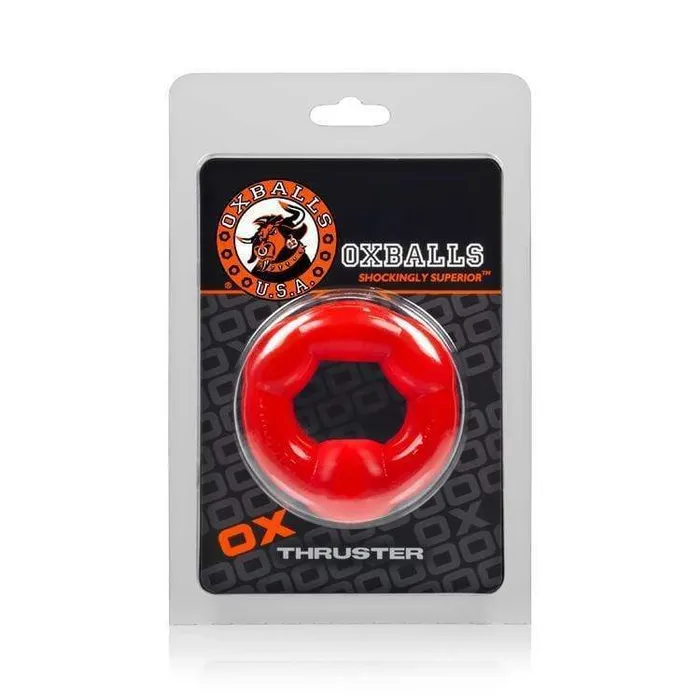 Thruster Cockring Red Oxballs Vibrators