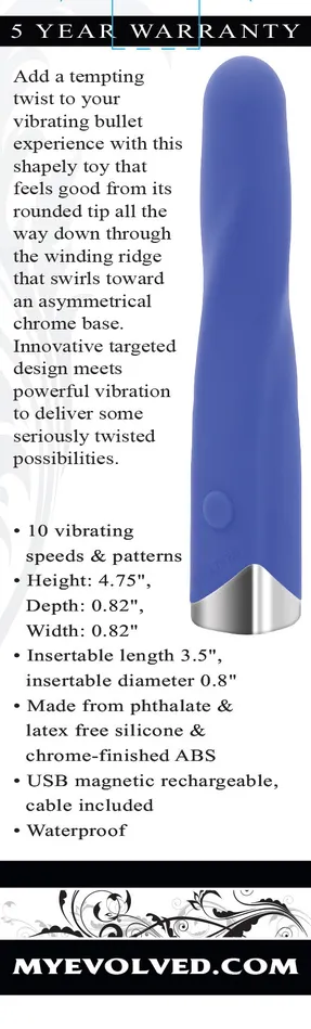 Twisted Temptation Purple Evolved Novelties Vibrators