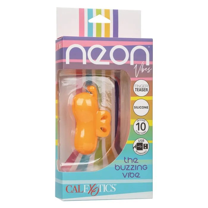 Vibrators CalExotics Neon Vibes the Buzzing Vibe Orange