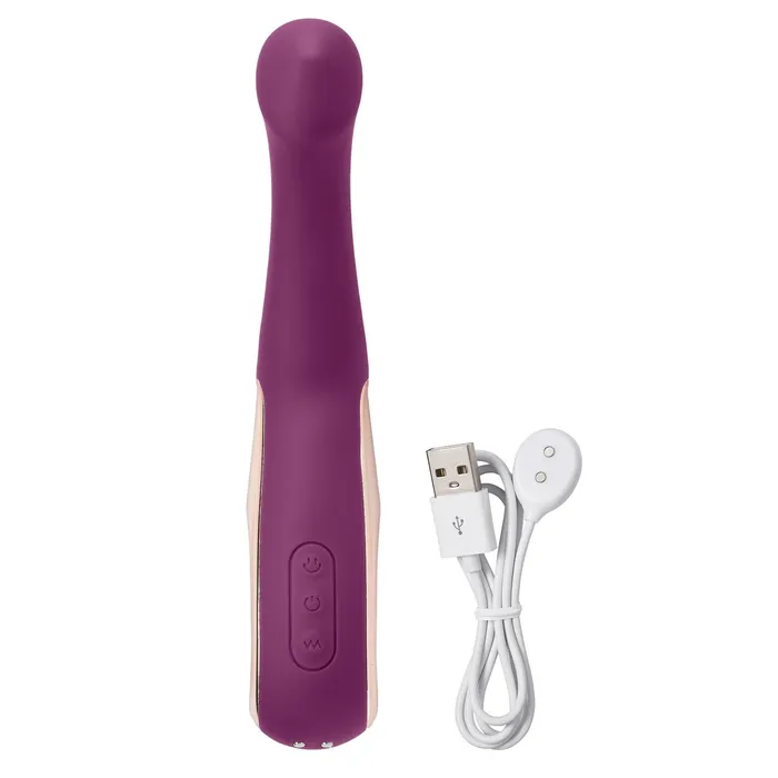 Vibrators Cloud 9 Novelties Pro Sensual Roller Touch TriFunction GSpot Curved Form Plum