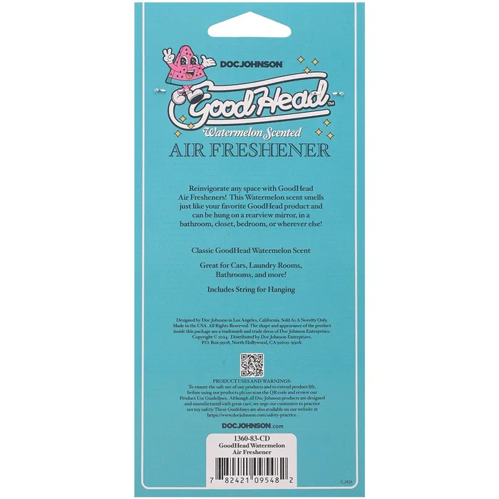 Vibrators Doc Johnson Goodhead Air Freshener Watermelon