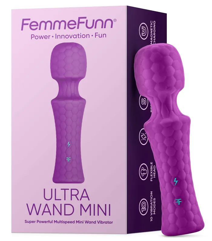 Vibrators Femme Funn Ultra Wand Mini Purple