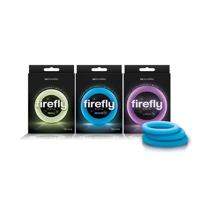 Vibrators nsnovelties Firefly Halo Small Blue