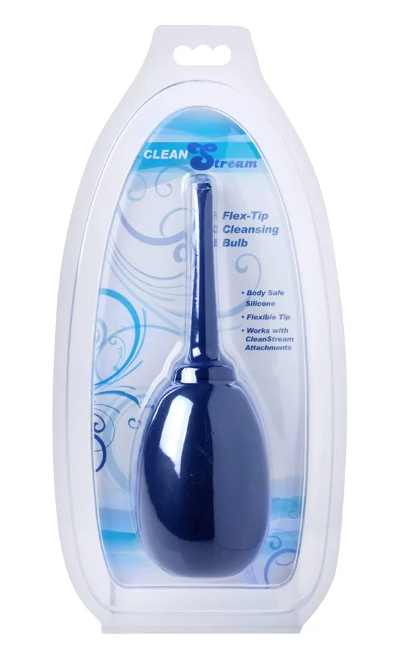 XR Brands Clean Stream Anal Flez Tip Cleansing Enema Bulb