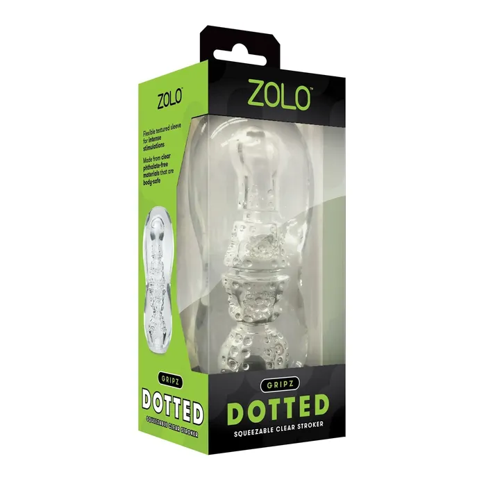 Zolo Male Sex Toys ZOLO Gripz Dotted Stroker