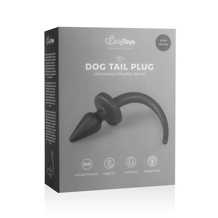 Anal Fetish Collection Dog Tail Plug Taper Small