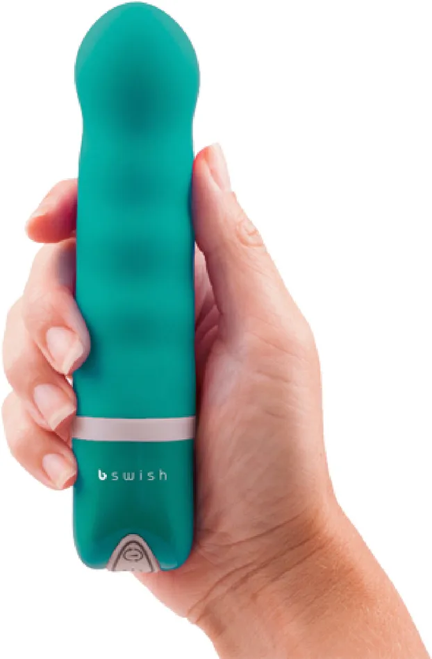 B Swish Vibrators BDESIRED Deluxe Pearl Multi Speed Vibrator Pleasure Toy by Bswish Jade Green