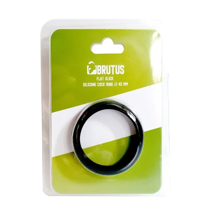 Brutus Male Sex Toys Brutus Flat Slick Cock Ring 45mm