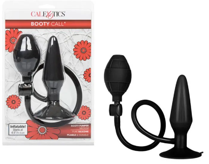 California Exotic Novelties Anal Booty Pumper Medium Black