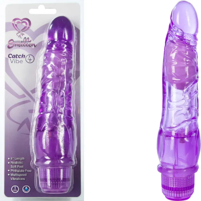 Catch Vibe 4 Purple Sex Toy Adult Pleasure Smitten Vibrators