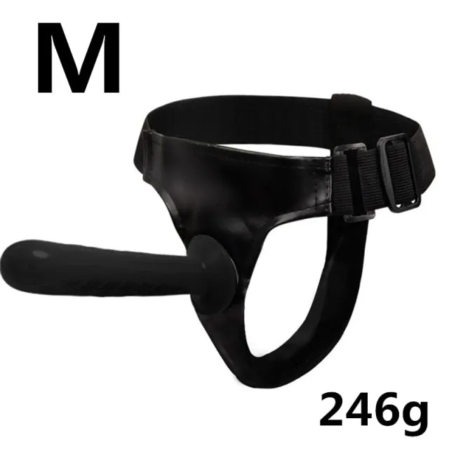 Double Penis Realistic Ultra Elastic Harness Belt Strap On Javaughn69ways Female Sex Toys